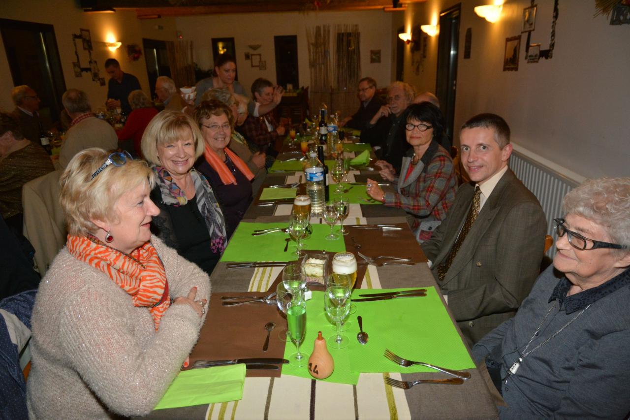 Le repas au Moulin de la Roome