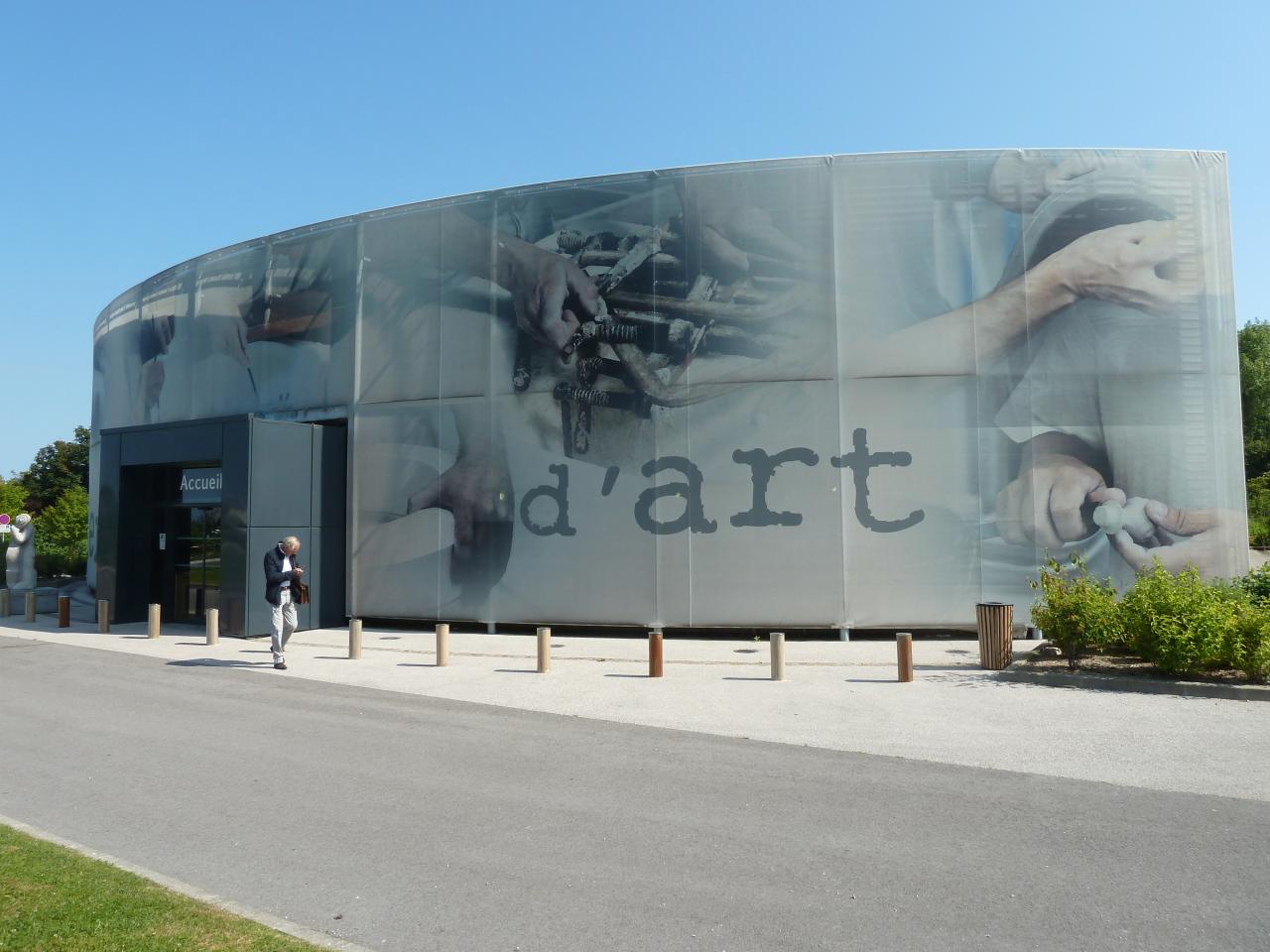 Le beau temps nous accompagnait (sortie du village des métiers d'art).