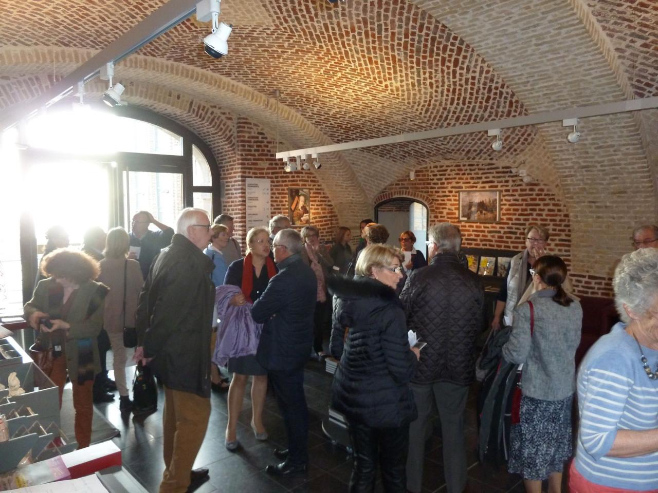 Une partie des Amis du Musée de Flandre