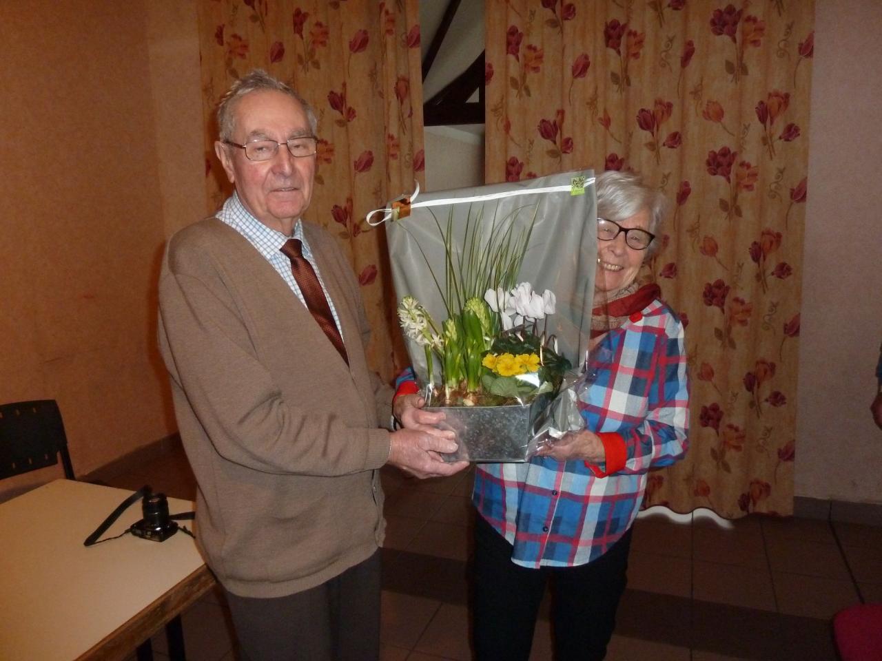 Françoise Debussche mise à l'honneur